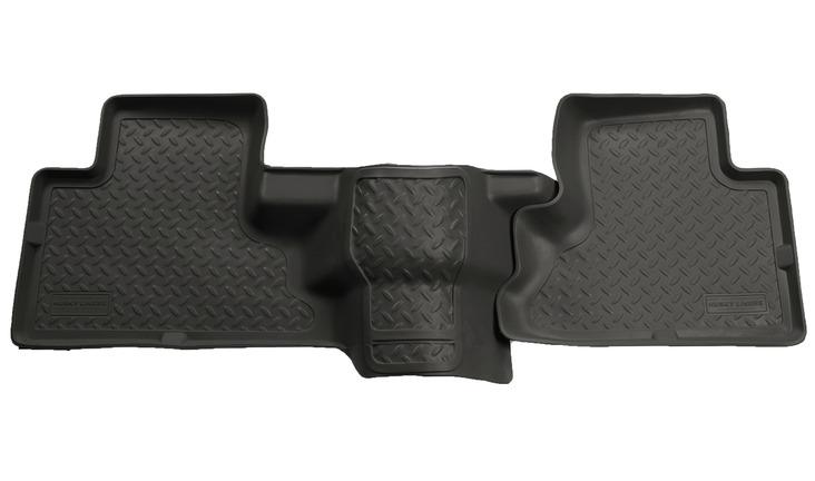 Husky Liners Classic Style Floor Liners - Chevy, GMC, Buick & Cadillac - 02-08 GM Trailblazer (Base/Ext.)/Envoy (XL/XUV) Classic Style 2nd Row Black Floor Liner (part 62021)