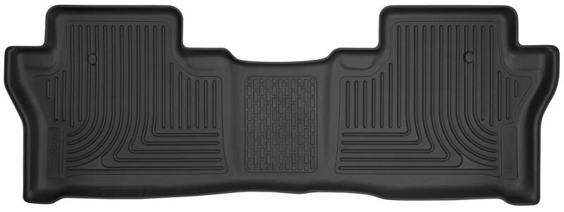 Husky Liners X-act Contour Floor Liners - Honda & Acura - 19-21 Honda Passport / 16-21 Honda Pilot X-act Contour Series 2nd Seat Floor Liner BLK (part 55501)