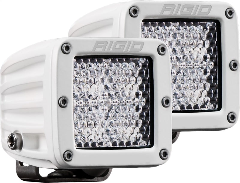 Rigid Industries Marine Dually - Diffused 60 Deg - White (Pair) (part 602513)