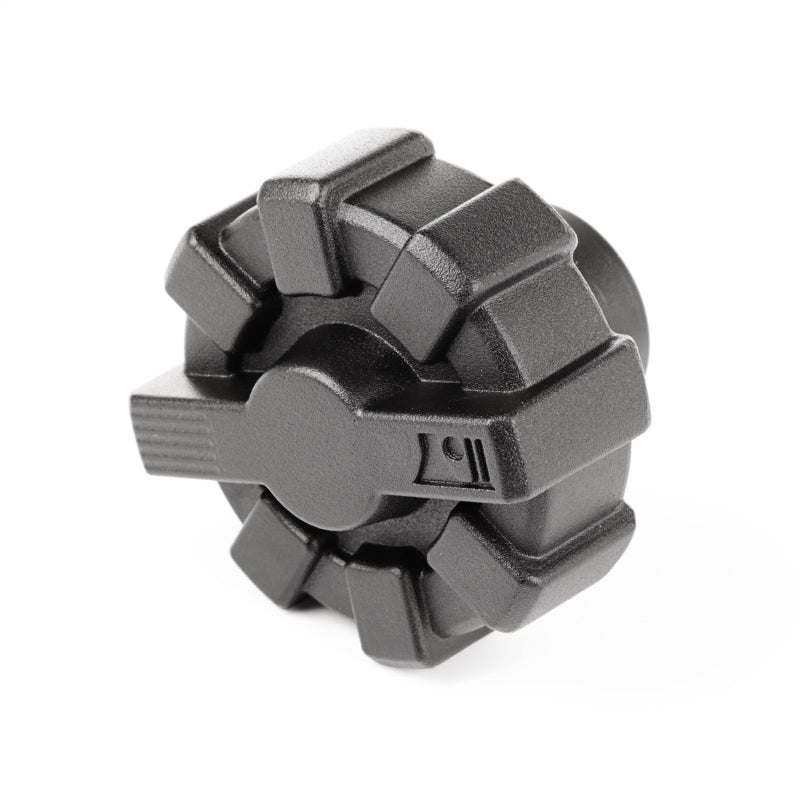 Rugged Ridge Black Elite Aluminum Fuel Cap for 2001-2019 Jeep Wrangler TJ/LJ/JK/JL - view 5