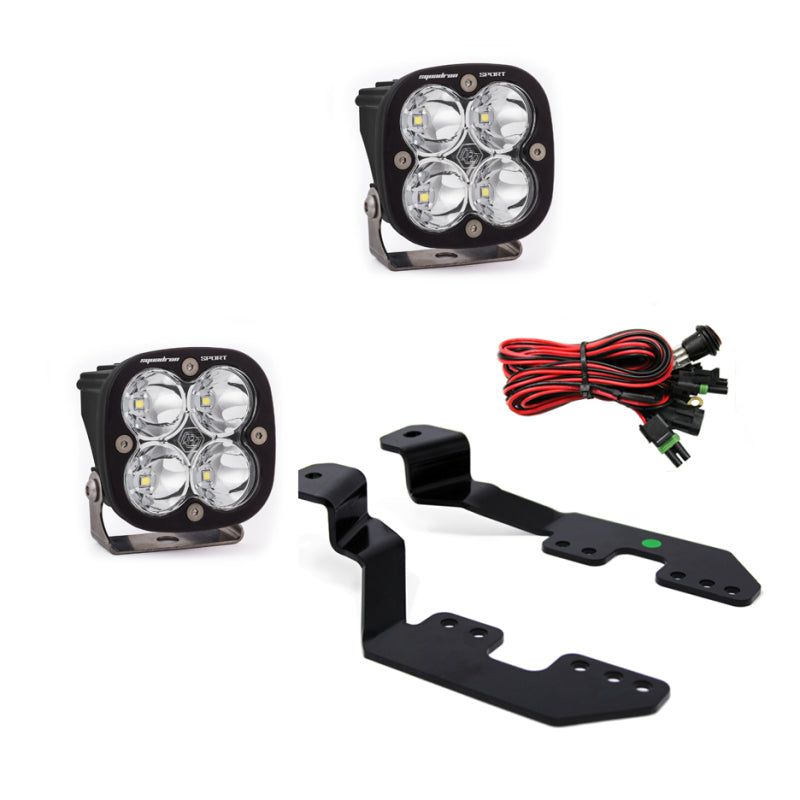 Baja Designs LED Light Kits - Chevy & GMC - Squadron Sport GM A-Pillar Mount Kit (part 447603)