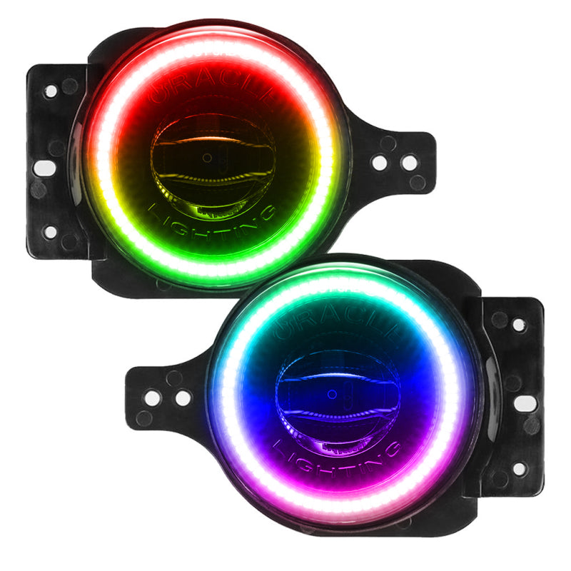 ORACLE Lighting Jeep Wrangler JL/JT Sport High Performance W LED Fog Lights - w/o Controller - 5847-334