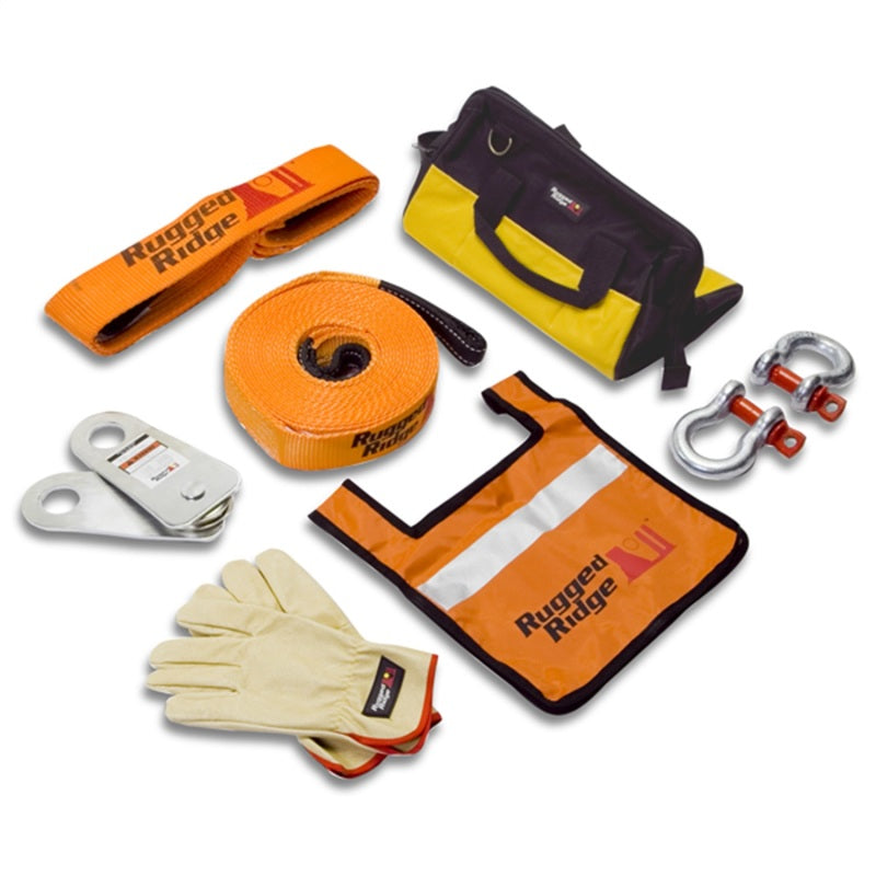 Rugged Ridge XHD Recovery Gear Kit 20000lbs | Universal Fit