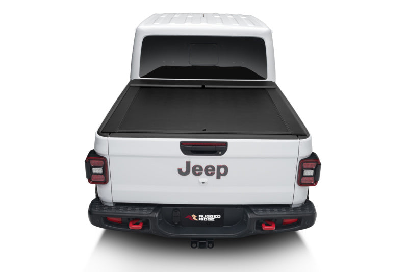 Rugged Ridge Armis Retractable Locking Bed Cover for 2020-2021 Jeep Gladiator JT