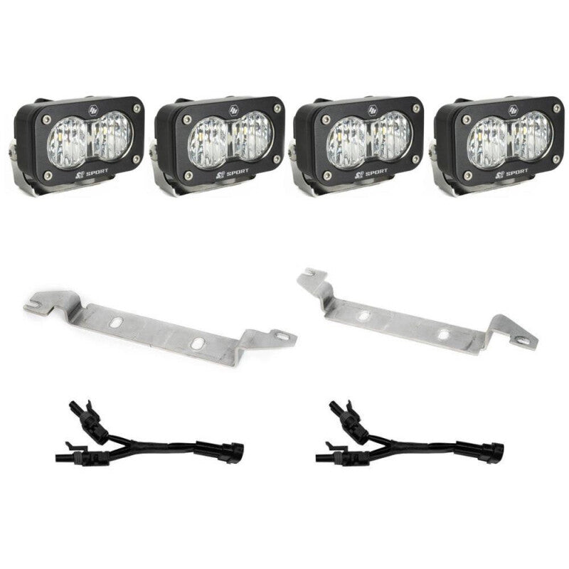 Baja Designs LED Light Kits - Toyota - 2022 Toyota Tundra S2 Sport OEM Fog Light Replacement Kit (part 448080)