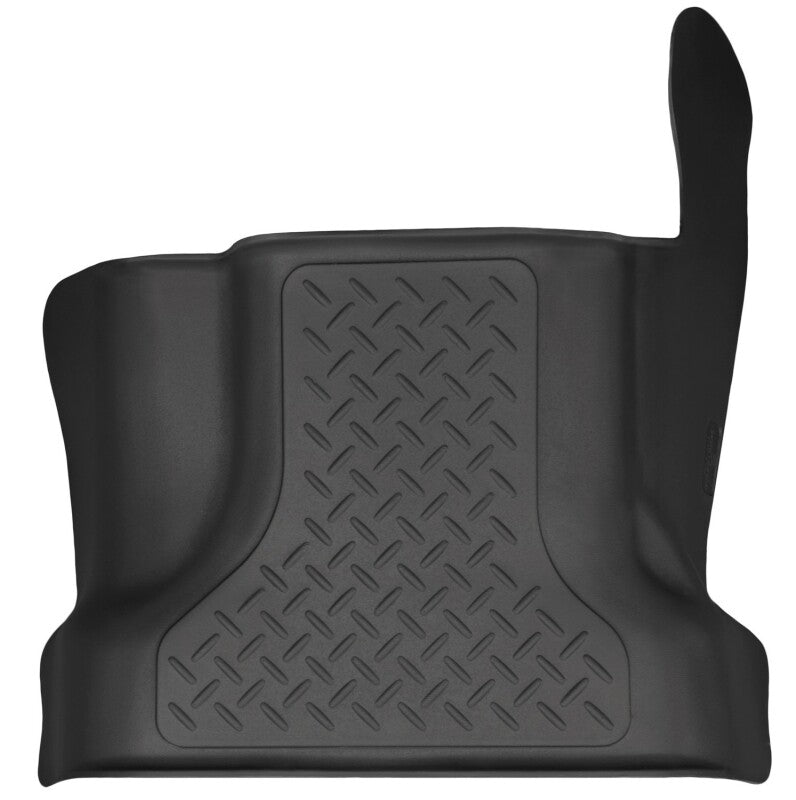 Husky Liners WeatherBeater Floor Liners - 15 Ford SuperDuty Super/Crew Cab WeatherBeater Center Hump Black Floor Liner