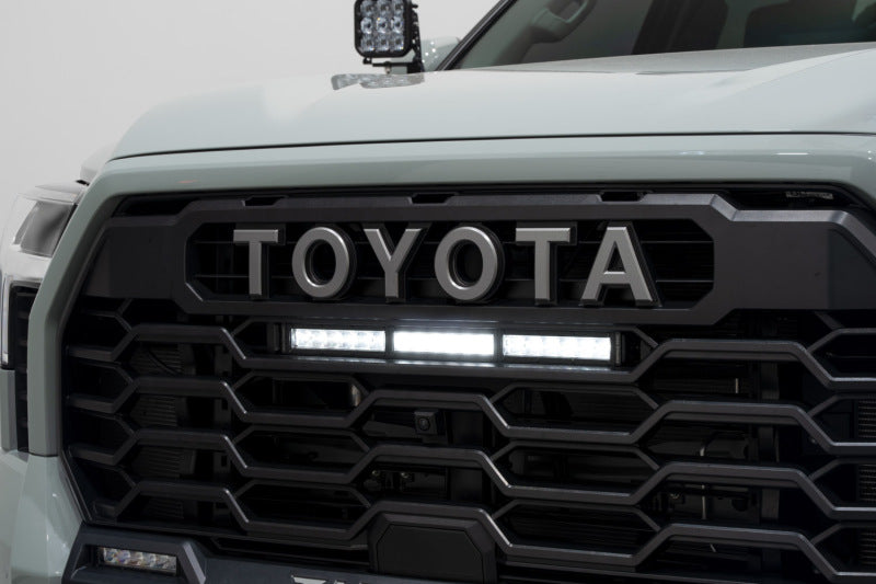 Diode Dynamics 2022+ Toyota Tundra TRD Pro Grille Light Bar Kit - Amber Combo - DD7416 - view 3