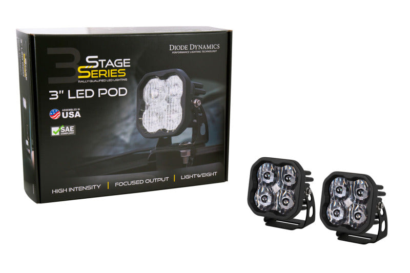 Diode Dynamics SS3 Sport ABL - White Spot Standard (Pair) - DD6861P - view 7