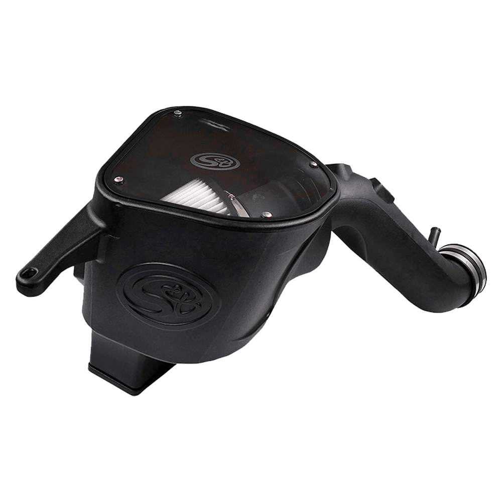 S&B Cold Air Intake for 2010-2012 Dodge Ram Cummins 6.7L - Dry Extendable (75-5092D)