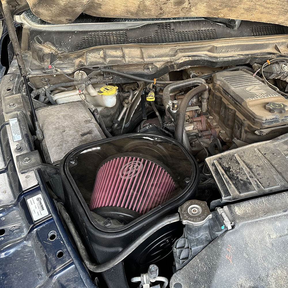 S&B Cold Air Intake for 2010-2012 Dodge Ram Cummins 6.7L - S&B part 75-5092 view 2