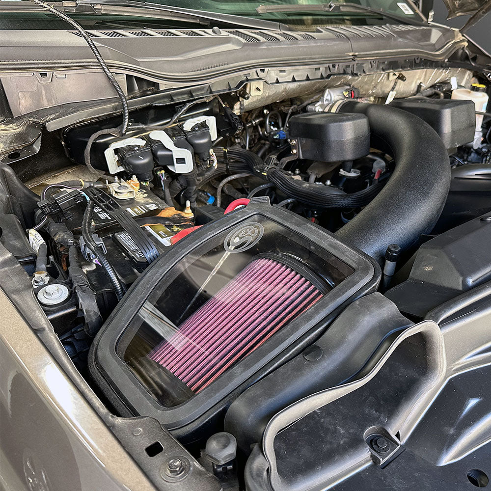 S&B Cold Air Intake for 2020-2022 FORD F-250, F-350 6.2L, Gas - S&B part 75-5187 view 2