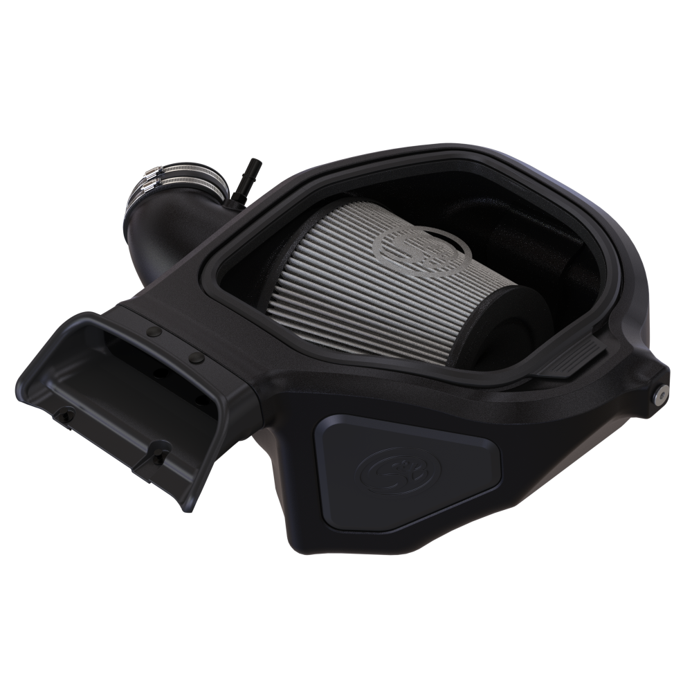 S&B Cold Air Intake for 2023-2026 Ford F-150 Raptor R with 3.8L Whipple Supercharger - Dry Extendable (75-5223D)