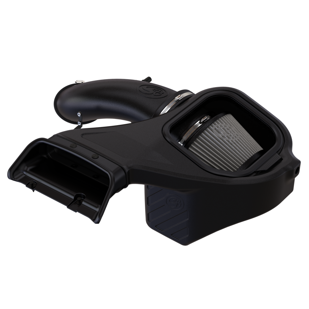 S&B Cold Air Intake for 2015+ Ford F150 5.0L w/ Gen 6 Whipple Stage 1/Stage 2 Supercharger/Ford Performance FP700 Package - Dry Extendable (75-5225D)