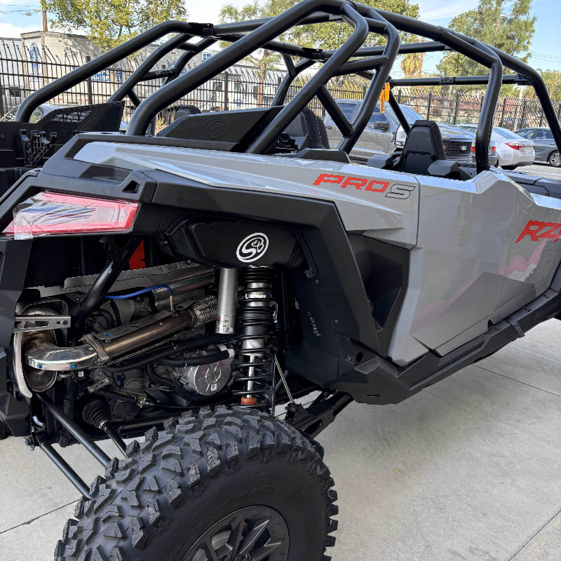 S&B Particle Separator for 2022-2024 Polaris Turbo R, 2020-2026 RZR Pro XP, 2025-2026 RZR Pro S - S&B part 76-2020 view 2