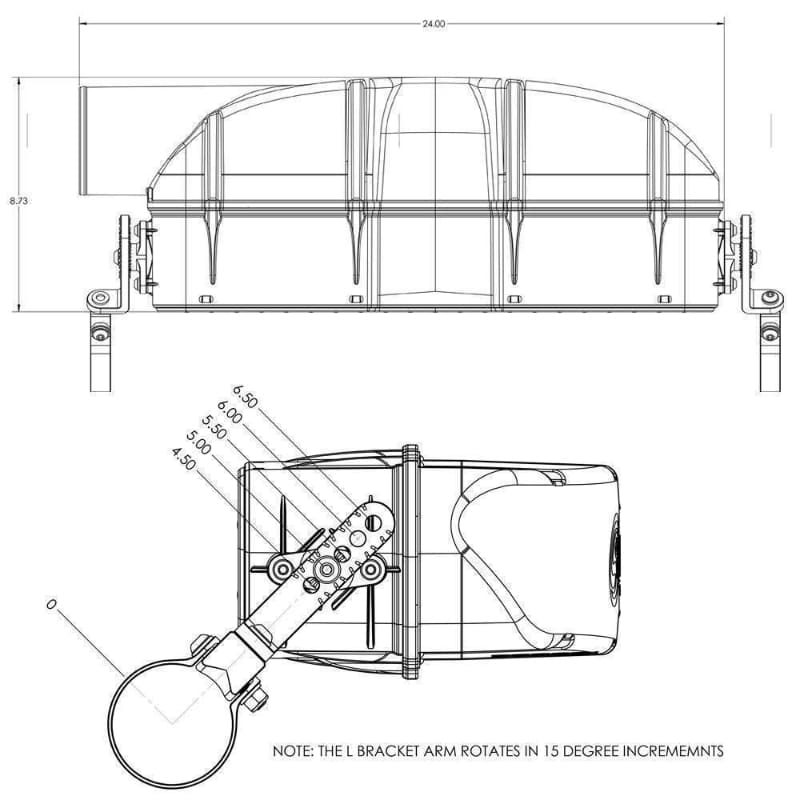 S&B Particle Separator for 2017-2026 Can-Am® Maverick X3 - S&B part 76-7006 view 6