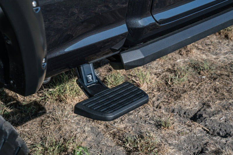 AMP Research BedStep2 Retractable Bed Side Step - 2019-2022 Ram 3500 Dually 8 ft. Bed - AMP Research part 75419-01A view 6