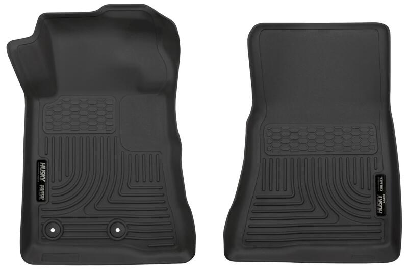 Husky Liners X-act Contour Floor Liners - Ford & Lincoln - 15-22 Ford Mustang X-act Contour Series Front Floor Liners - Black (part 55471)
