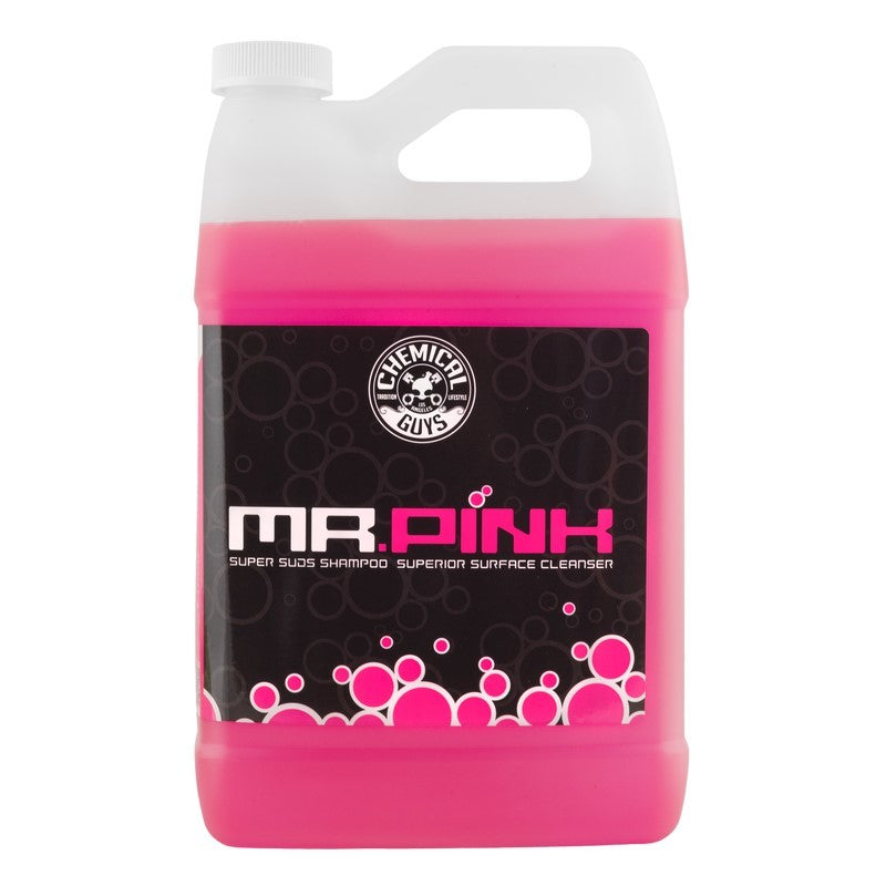 Chemical Guys Mr. Pink Super Suds Shampoo & Superior Surface Cleaning Soap - 1 Gallon (Case of 4) - CWS_402