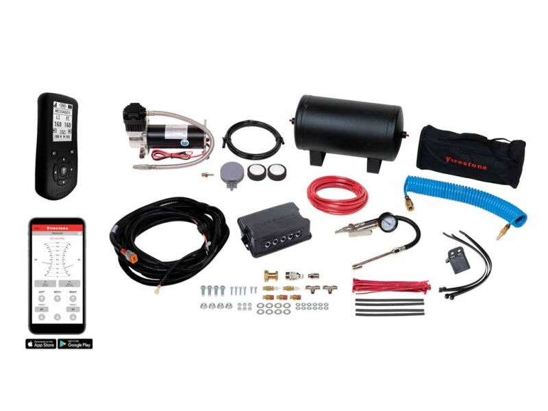 Firestone Air Command Dual-Path Remote and App Extreme Duty Compressor Kit with Air Tank - For Ride-Rite Air Helper Springs - Firestone part 2935 view 2