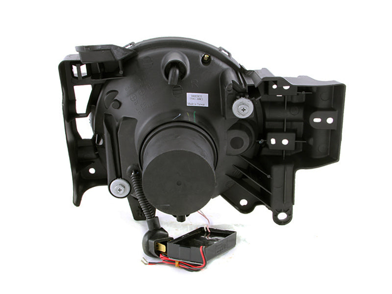 ANZO Projector RX Halo Headlights, Black - 2007-2014 Toyota FJ Cruiser - ANZO part 111116 view 2
