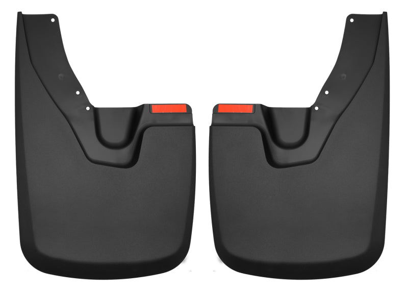 Husky Liners Custom-Molded Mud Guards - 19-22 Dodge RAM 1500/2500/3500 w/ OEM Fender Flares Custom-Molded Front Mud Guards