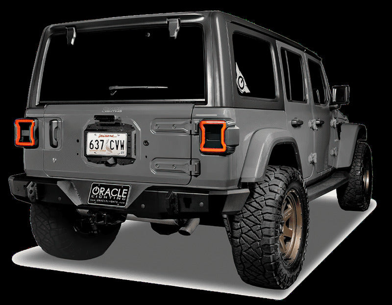 ORACLE Lighting Jeep Wrangler JL Black Series LED Tail Lights - 5852-504 - view 7