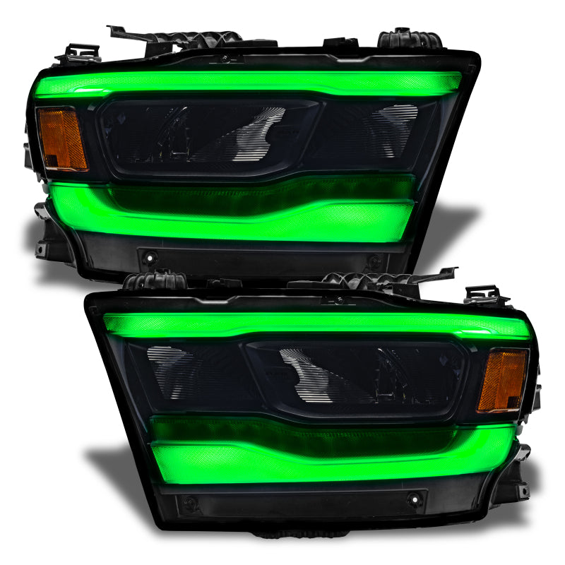 ORACLE Lighting 19-21 Dodge RAM 1500 RGB+W Headlight DRL Kit- Reflector LED Headlights - +W - 1281-339 - view 7