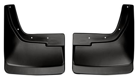 Husky Liners Custom-Molded Mud Guards - Ram 2500/3500, Ford Super Duty & GM 2500HD/3500HD - 94-02 Dodge Ram Dually Custom-Molded Rear Mud Guards (part 57051)