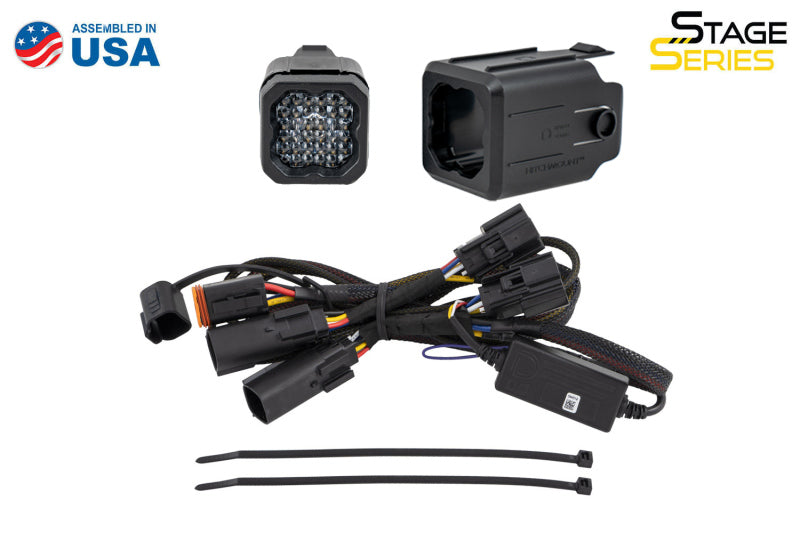 Diode Dynamics Hitch Mount LED Pod Reverse Kit for GMC Sierra 1500 2019-2023 C1R - DD7646 - view 8