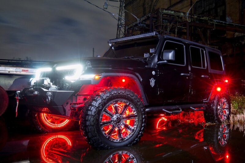 ORACLE Lighting VECTOR Series Full LED Grille - Jeep Wrangler JL/JT - NA - 5837-PRO - view 8