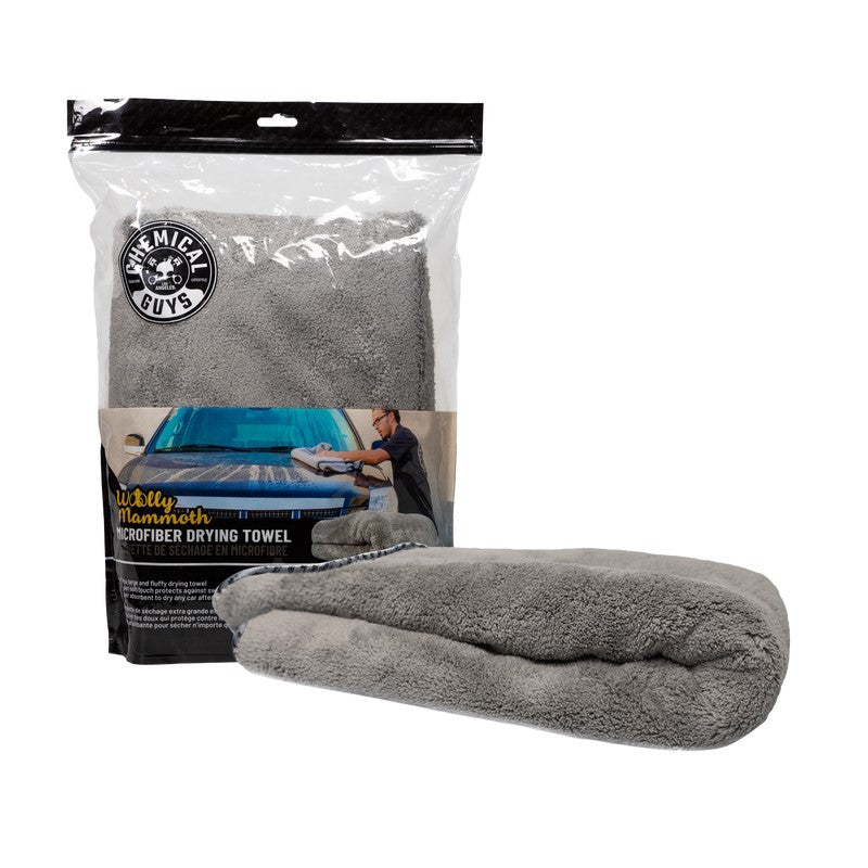 Chemical Guys Woolly Mammoth Microfiber Dryer Towel - 36in x 25in (Case of 6) - MIC1995