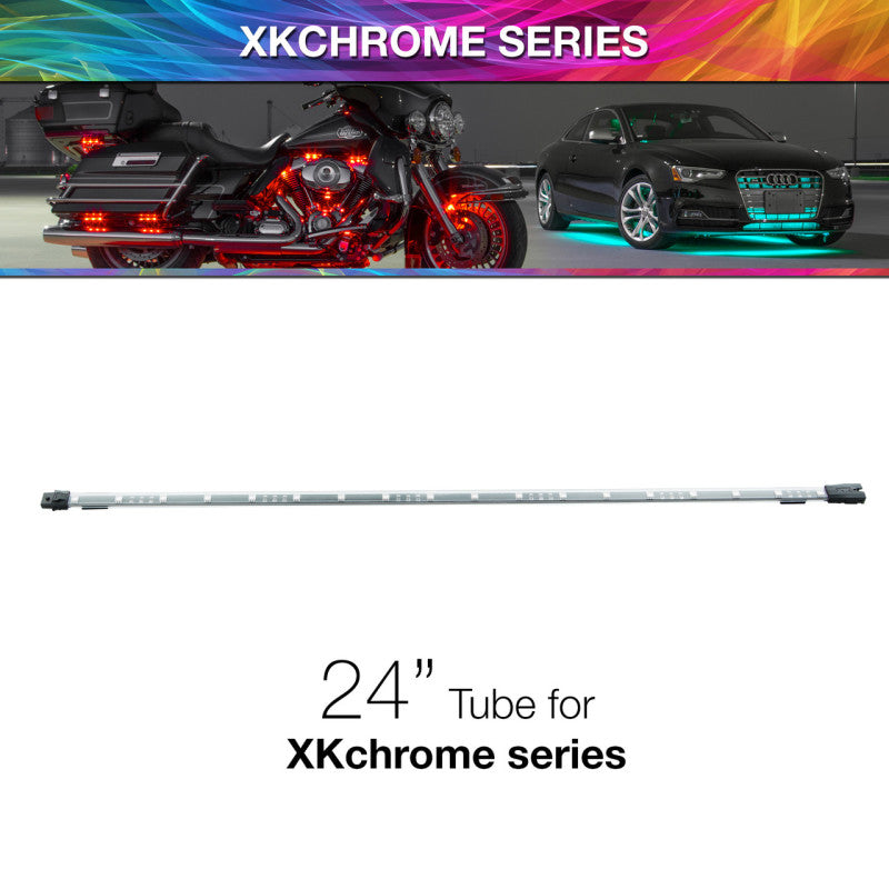 XKGLOW 24in Multi Color LED tube for XKchrome & 7 Color Series - XK-4P-T-24