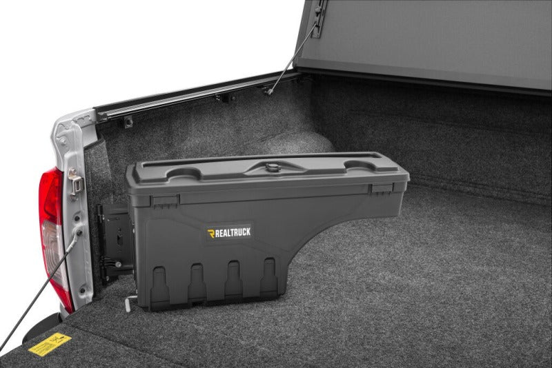 UnderCover Ext/Crew All Beds Drivers Side Swing Case for 2022 Nissan Frontier - Black Smooth - view 2