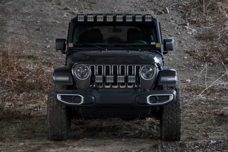 Diode Dynamics Jeep JL SS5 Sport CrossLink Windshield - White Combo Lightbar Kit - DD6821 - view 4