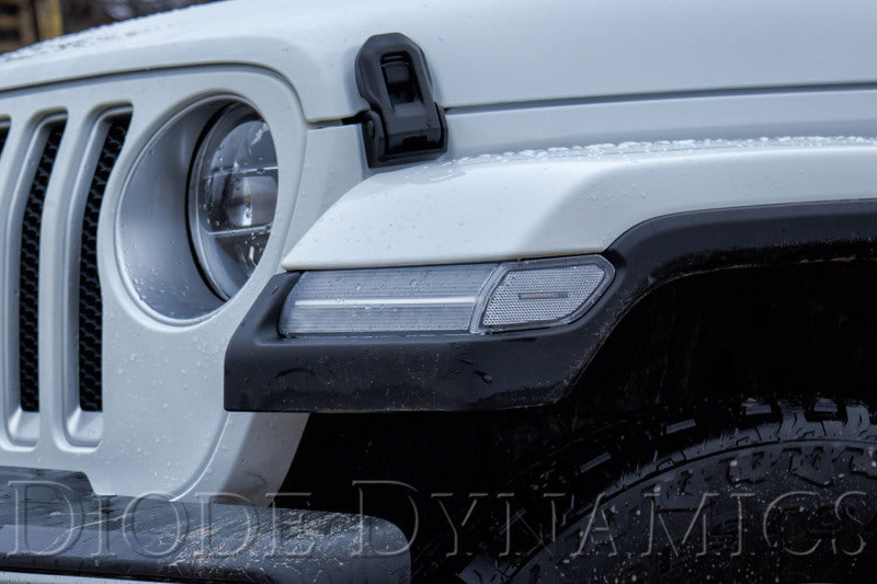 Diode Dynamics 18-21 Jeep JL Wrangler/Gladiator Sidemarkers Clear (set) - DD5068 - view 2