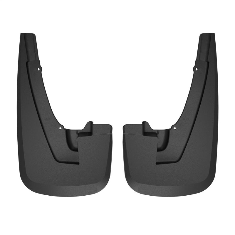 Husky Liners Custom-Molded Mud Guards - 19-22 RAM 2500/3500 w/o OEM Fender Flares Custom Front Mud Guards - Black