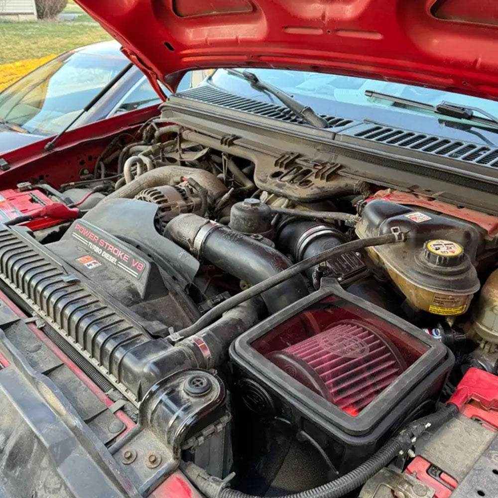S&B Cold Air Intake for 2003-2007 Ford Powerstroke 6.0L - S&B part 75-5070 view 2