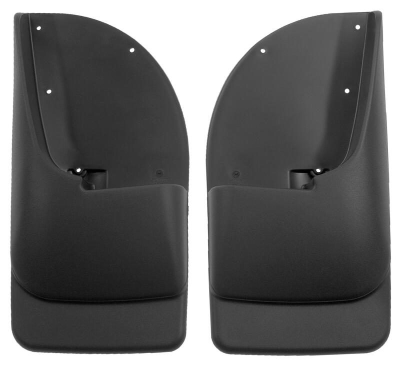 Husky Liners Custom-Molded Mud Guards - 99-09 Ford F-250/F-350 SuperDuty Custom-Molded Rear Mud Guards (w/o Flares)