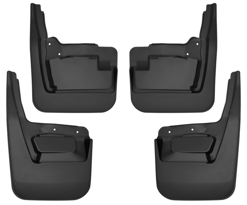 Husky Liners Custom-Molded Mud Guards - Chevy Silverado & GMC Sierra 1500 - 19-23 GMC Sierra 1500 Custom-Molded Front and Rear Mud Guards (part 58276)