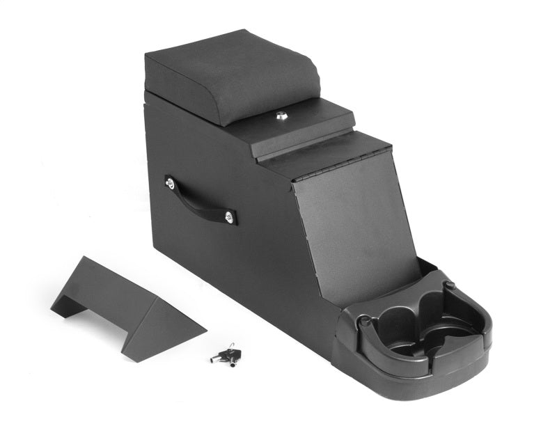 Rugged Ridge Stereo Security Console Black for 1976-1995 Jeep CJ/Jeep Wrangler