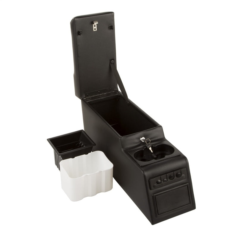 Rugged Ridge Ultimate Locking Console Black for 1976-1995 Jeep CJ/Jeep Wrangler - view 3