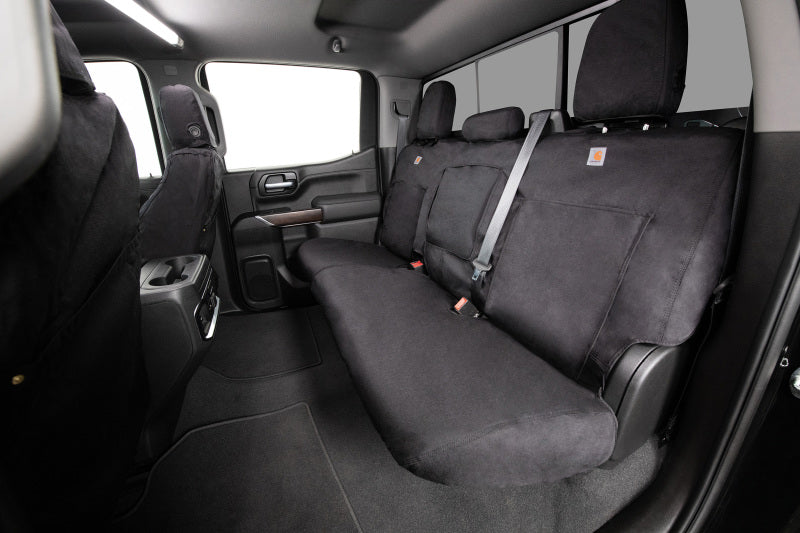 Covercraft 21-24 Ford F-250 Carhartt Super Dux SeatSaver Custom Second Row Seat Covers - Black - SSC8526COBK