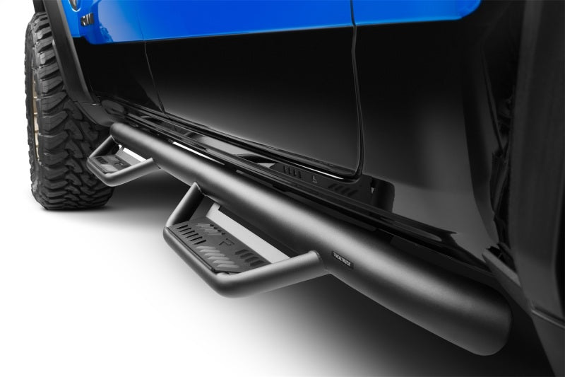 N-Fab Podium Nerf Steps, Cab Length - 2009-2015 Ram 1500 & 2010-2018 Ram 2500/3500 Crew Cab - N-Fab part HPD0984CC-TX view 4