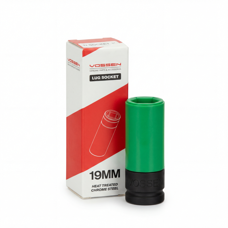 Vossen 19mm Lug Nut Socket with Protective Sleeve - LUG-N-SOCKET-19