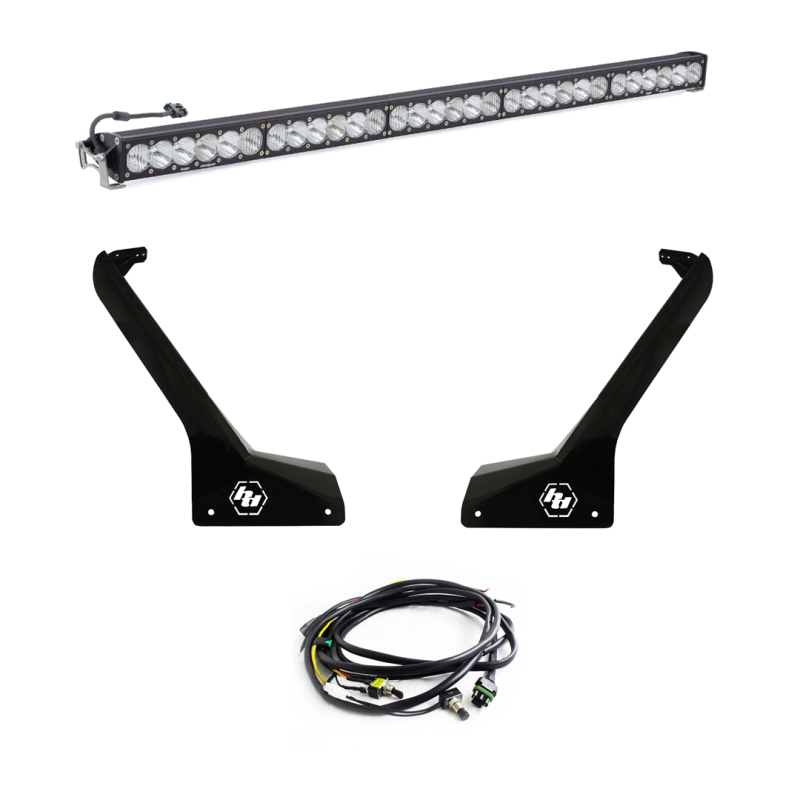 Baja Designs LED Light Kits - Jeep Wrangler & Gladiator - Jeep JL/JT Roof Bar LED Light Kit 50in OnX6+ (part 447666)