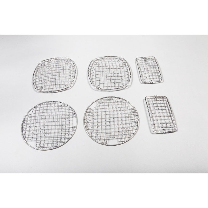 Rugged Ridge Stainless Steel Stone Guard Set for 1997-2006 Jeep Wrangler TJ - view 2