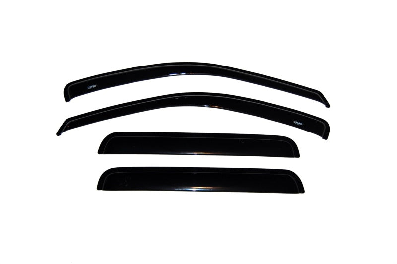 AVS Ventvisor Outside Mount Window Deflectors 4pc for 2004 Ford Ecosport (Brazil) - Smoke