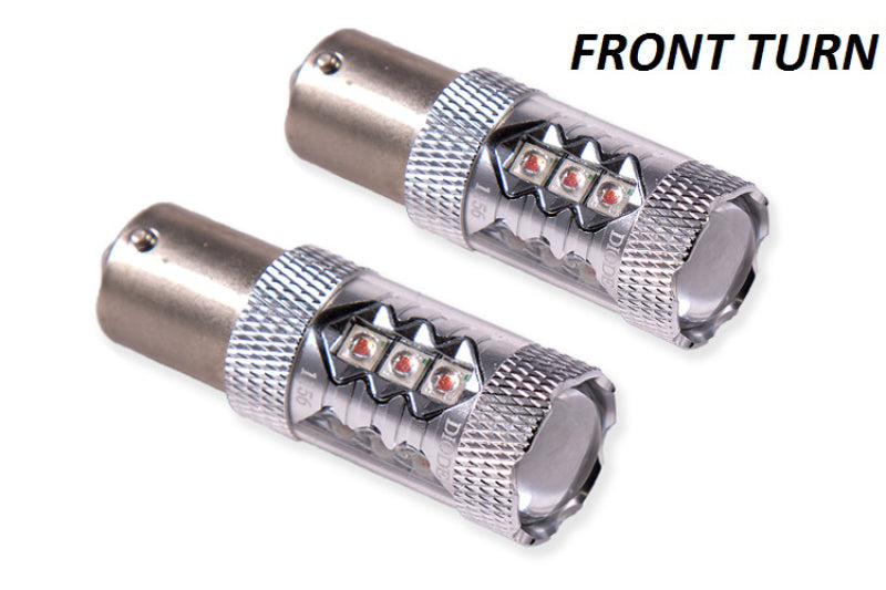 Diode Dynamics 1156 LED Bulb HP48 LED - Amber (Pair) - DD0004P - view 2
