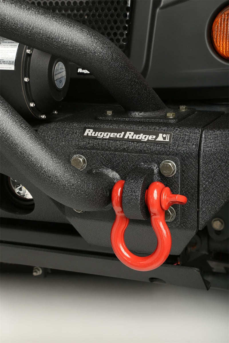 Rugged Ridge Red 3/4in D-Shackles | Universal Fit 5
