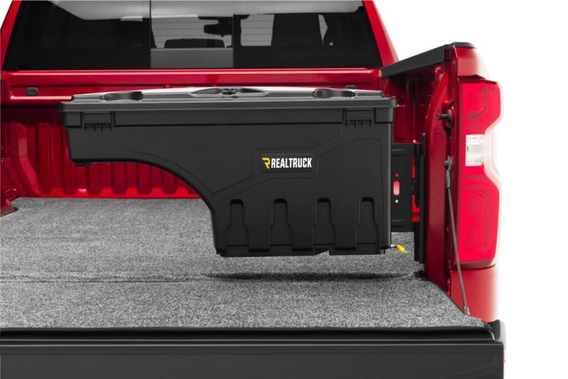 UnderCover Swing Case for 2007-2018 Chevy Silverado 1500 (19 Legacy) Passengers Side - Black Smooth - view 4